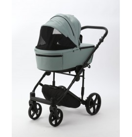 Noul carucior copii 3 in 1 Zico Adamex Deluxe Mint Leather SA20