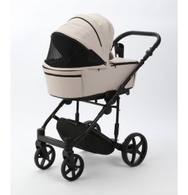 Noul carucior copii 3 in 1 Zico Adamex Deluxe Cream Leather SA7