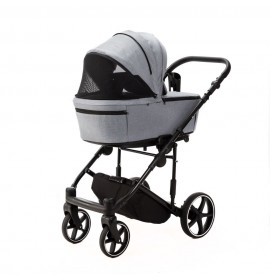 Noul carucior copii 3 in 1 Zico Adamex Soft Grey TK60
