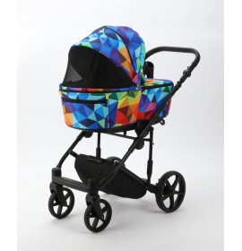 Noul carucior copii 3 in 1 Zico Adamex Rainbow Y123