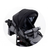 Carucior copii 3 in 1 Boston Bottle Green cu scoica Cosmo Avionaut testata ADAC