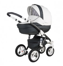 Carucior copii 3 in 1 LoliBebe LOVE Deluxe Black Carbon