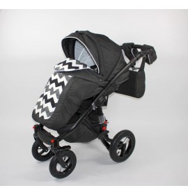 Carucior copii 3 in 1 LoliBebe Love Zig Zag