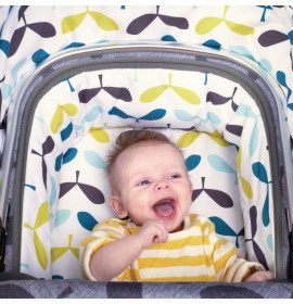 Carucior copii 4 in 1 Cosatto Giggle 3 Seedling PACHET cu accesorii CADOU