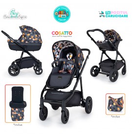 Carucior 3 in 1 Cosatto Wow Continental Debut Pachet Extra