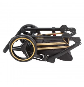 Carucior copii 3 in 1 Cristiano Adamex Special Edition Black Gold CR407