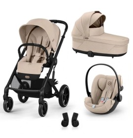 Cybex Balios S lux 2025 Almond Beige 3in1 cu Cybex Cloud G3 Comfort