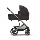 Noul Cybex Balios S Lux 2025 Chocolate Brown sistem 4 in 1 cu Cybex Cloud G Plus i-size recline testata ADAC si baza isofix rotativa