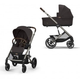Noul Cybex Balios S Lux 2025 sistem 2 in 1 Chocolate Brown