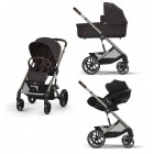 Noul Cybex Balios S lux 2025 Chocolate Brown sistem 3 in 1 cu Cybex Cloud G Plus i-size recline testata ADAC