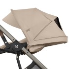 Cybex Balios S Lux 2026 Almond Beige landou pliabil 4in1 cu Cloud G3 Plus si isofix