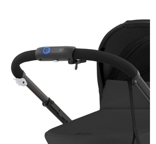 Cybex E-Gazelle S electric Moon Black 3in1 cu scoici Cloud G plus ADAC si baze isofix G