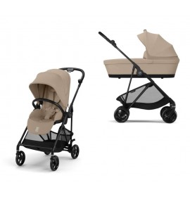Noul Cybex Melio Carbon 2025 Almond Beige 2 in 1