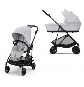 Noul Cybex Melio Carbon 2025 Fog Grey 2 in 1