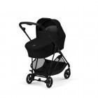 Noul Cybex Melio Carbon Magic Black 3 in 1 cu Scoica Cloud G Plus i-Size Recline testata ADAC