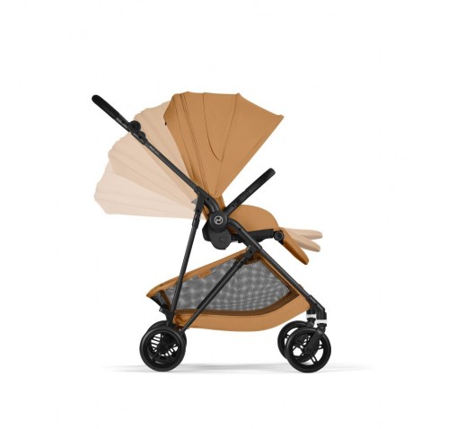 NEW Cybex Melio Carbon Cinnamon Yellow 4in1 cu Cloud G Plus Recline ADAC si baza isofix