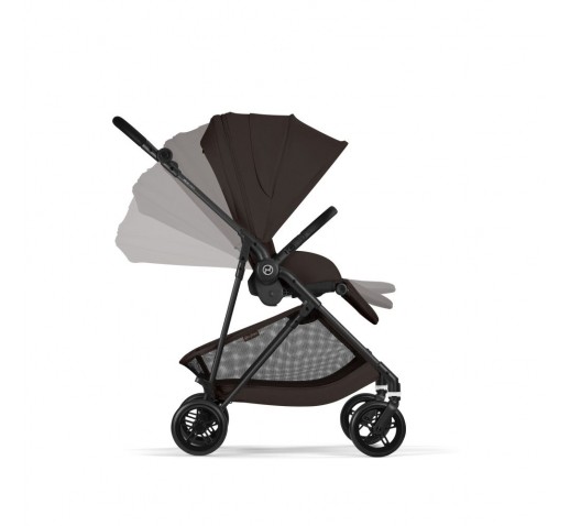 NEW Cybex Melio Carbon Chocolate Brown 4in1 cu Cloud G Plus Recline ADAC si baza isofix