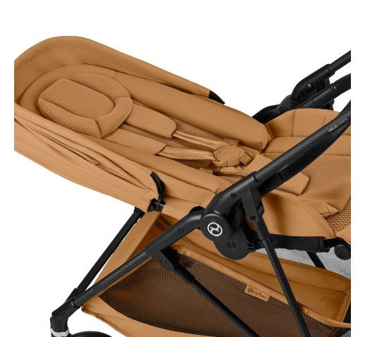 NEW Cybex Melio Carbon Cinnamon Yellow 4in1 cu Cloud G Plus Recline ADAC si baza isofix
