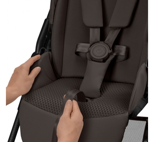 NEW Cybex Melio Carbon Chocolate Brown 4in1 cu Cloud G Plus Recline ADAC si baza isofix