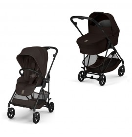 NEW Cybex Melio Carbon Chocolate Brown 2 in 1