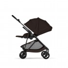 NEW Cybex Melio Carbon Chocolate Brown 4in1 cu Cloud G Plus Recline ADAC si baza isofix