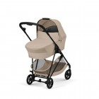Noul Cybex Melio Carbon Almond Beige 2 in 1