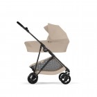 Noul Cybex Melio Carbon Almond Beige 2 in 1