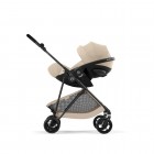 Noul Cybex Melio Carbon Almond Beige 2 in 1