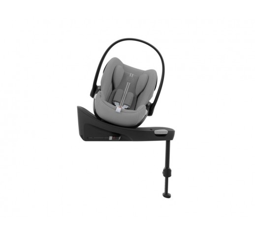 Noul Cybex Melio Fog Grey 4 in 1 cu Scoica Cloud G Plus i-Size Recline si baza isofix rotativa