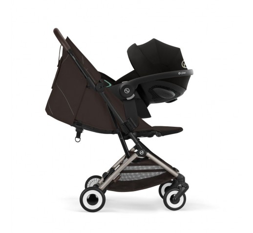 Noul Cybex Orfeo sport ultracompact compatibil avion Chocolate Brown