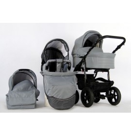 Carucior copii 3 in 1 Danco Grey Jeans