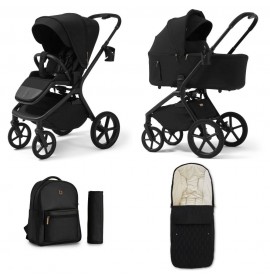 Carucior copii Future Design Inspiro Pure Black SE 2 in 1