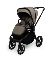  Carucior copii cu landou pliabil Muuvo Fold Mokka 3in1 cu Cybex Cloud G Plus ADAC