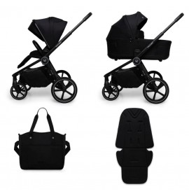 Carucior copii Muuvo Five Black 2 in 1