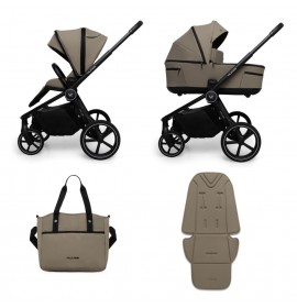 Carucior copii Muuvo Five 2 in 1 Mokka