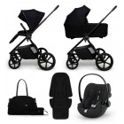  Carucior copii Muuvo One Negro 3in1 cu Cybex Cloud G Plus ADAC