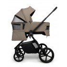 Carucior copii Muuvo One Praline 3in1 cu Cybex Cloud G Plus ADAC