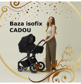 Carucior copii 3 in 1 Muuvo Quick 4.0 Classic Black cu Cybex Cloud G Plus i-size recline testata ADAC