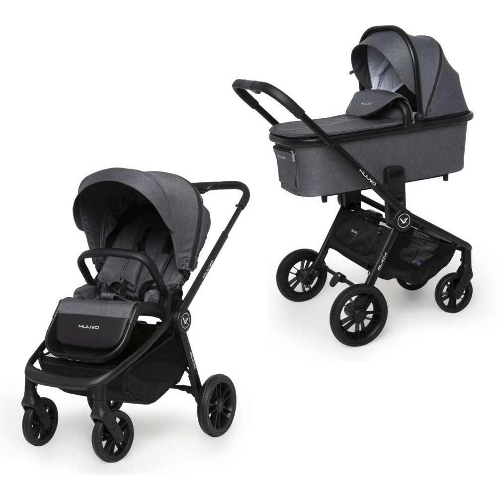 Carucior copii 2 in 1 Muuvo Quick Carbon Graphite