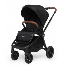 Carucior copii 4 in 1 Muuvo Quick Onix Black cu Cybex Cloud G Plus recline testata ADAC si baza isofix rotativa