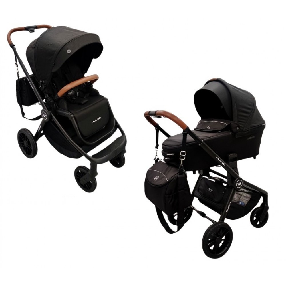 Carucior copii 2 in 1 Muuvo Quick Trendy Onix Black
