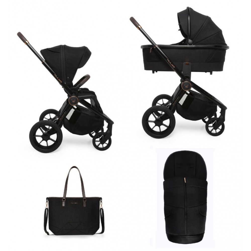 Carucior copii 2 in 1 Muuvo Quick SE2 Sunset Black