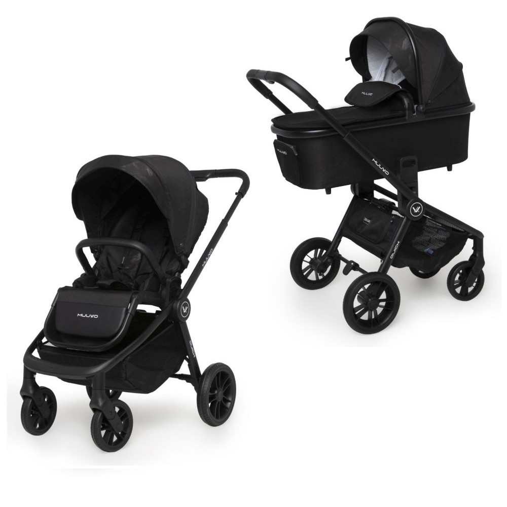 Carucior copii 2 in 1 Muuvo Quick Raven Black