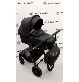 Carucior copii 2 in 1 Muuvo Quick Trendy Raven Black