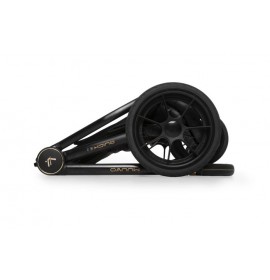 Carucior copii 3 in 1 Muuvo Quick SE2 Paradise Gold cu Cybex Cloud G Plus i-size recline testata ADAC