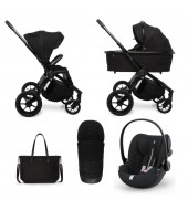 Carucior copii Muuvo Quick SE2 Chromium Black 3in1 cu Cybex Cloud G Plus ADAC