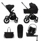 Carucior copii Muuvo Quick SE2 Chromium Black 4in1 cu Cybex Cloud G Plus ADAC si isofix