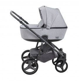 Carucior copii 3 in 1 Reggio Adamex Grey Dots Y3