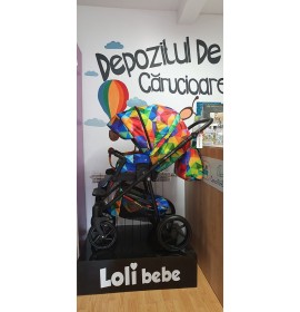 Carucior copii 3 in 1 Hybryd Adamex Rainbow Y123