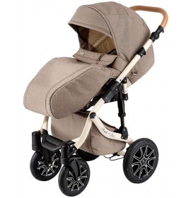 Carucior 3 in 1 Prado Lux LoliBebe Maro